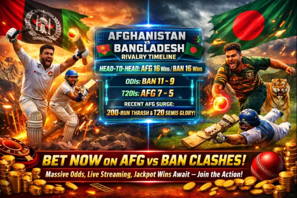 Afghanistan National Cricket Team vs Bangladesh National Cricket Team Timeline
