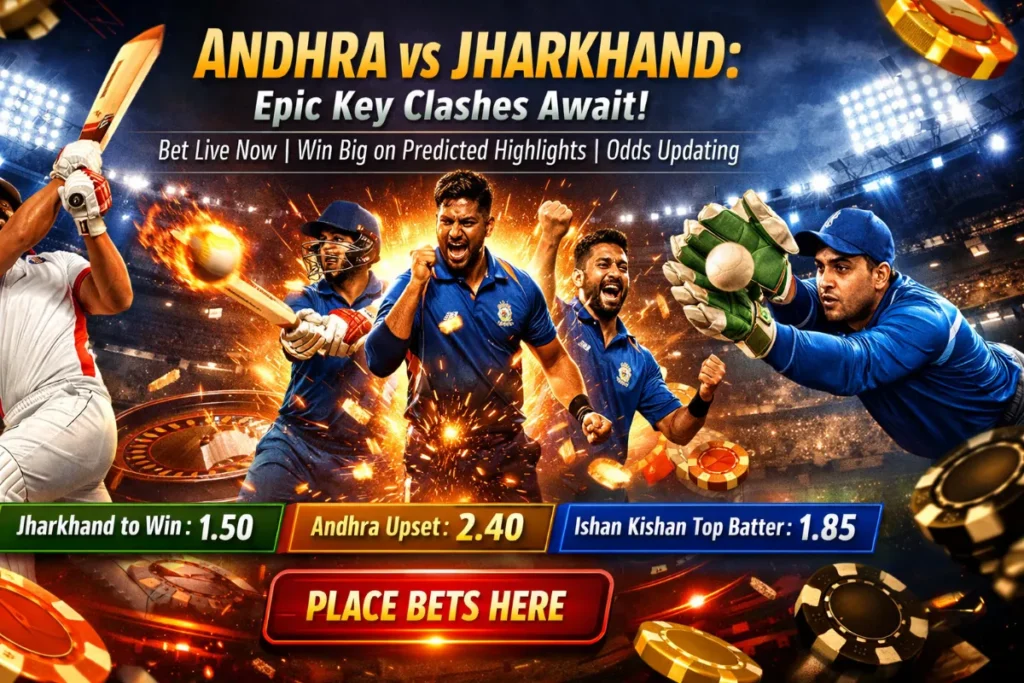 Andhra vs Jharkhand: Key Clashes and Predicted Highlights from the Upcoming Battle