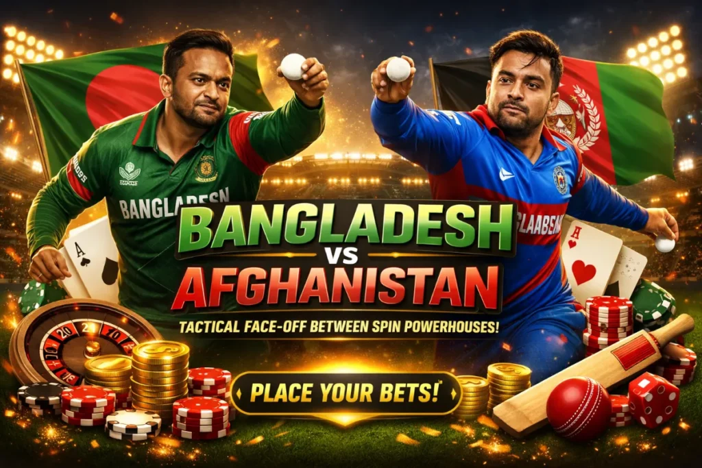 Bangladesh vs Afghanistan: Clash of Spin Masters in Asia’s Next Big Rivalry