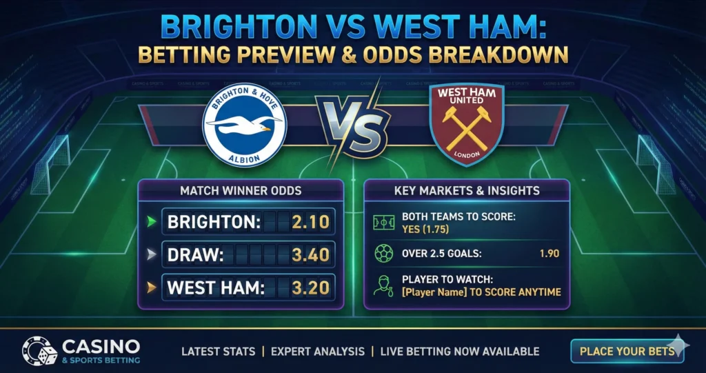 Brighton vs West Ham: Key Battles and Match Predictions