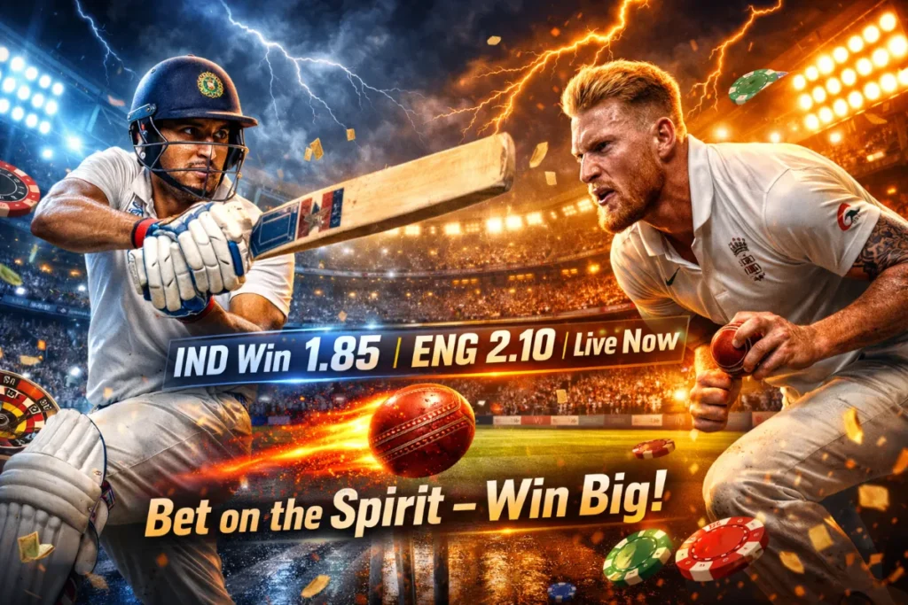 Eng vs Ind – Skill, Strategy, and the Spirit of the Game