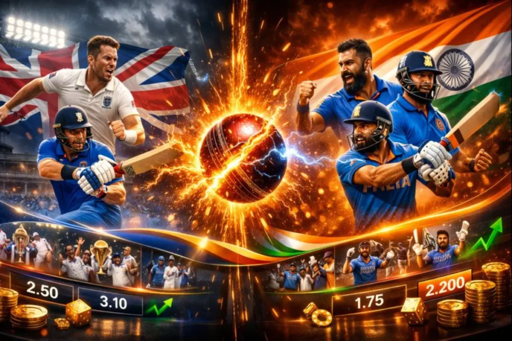 England Cricket Team vs India National Cricket Team Timeline