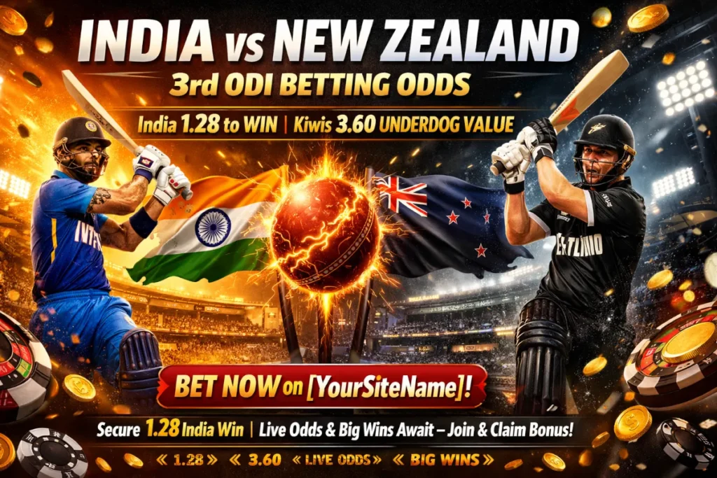 India vs New Zealand (3rd ODI)