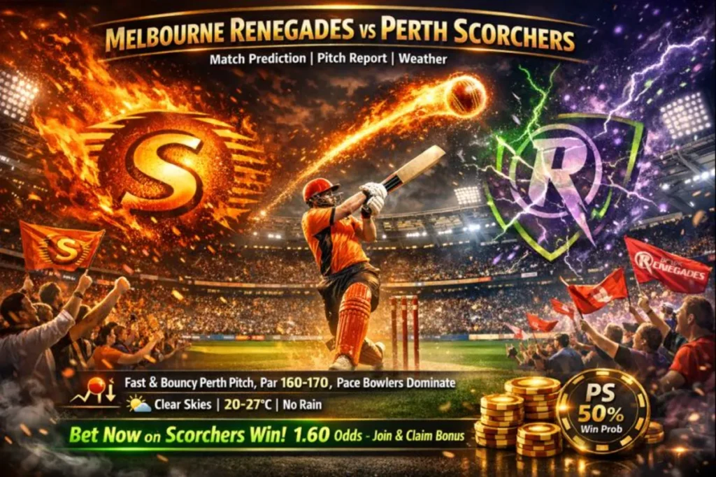 Melbourne Renegades vs Perth Scorchers