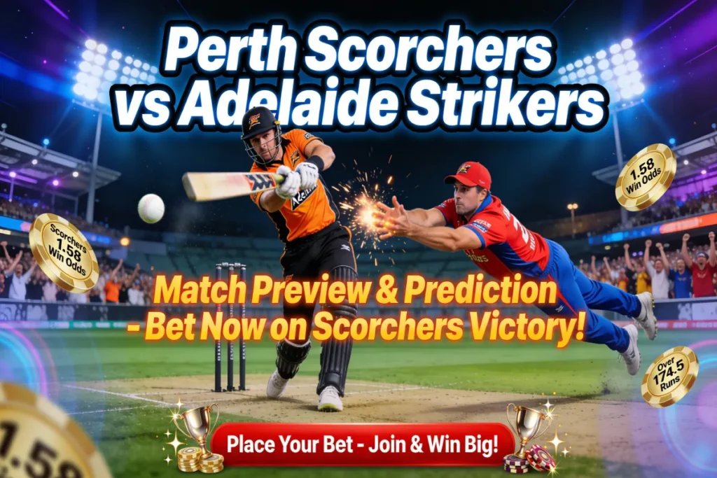 Perth Scorchers vs Adelaide Strikers: Match Preview & Prediction