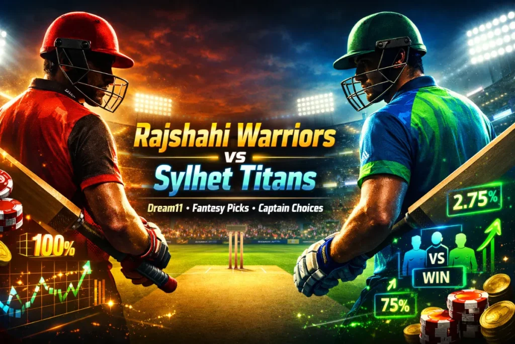 Rajshahi Warriors vs Sylhet Titans