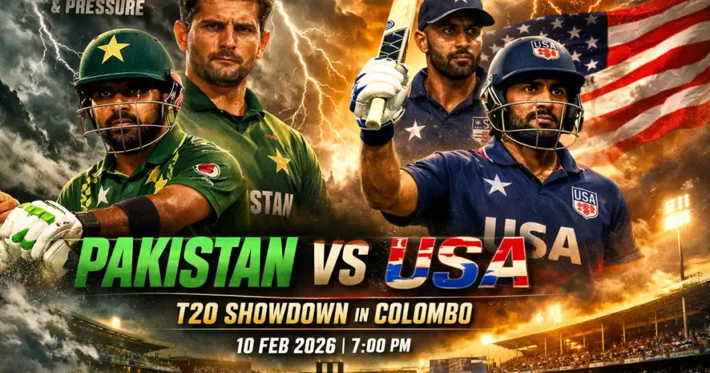 Pakistan vs USA T20I: Pressure on Pakistan Amid India Boycott Controversy